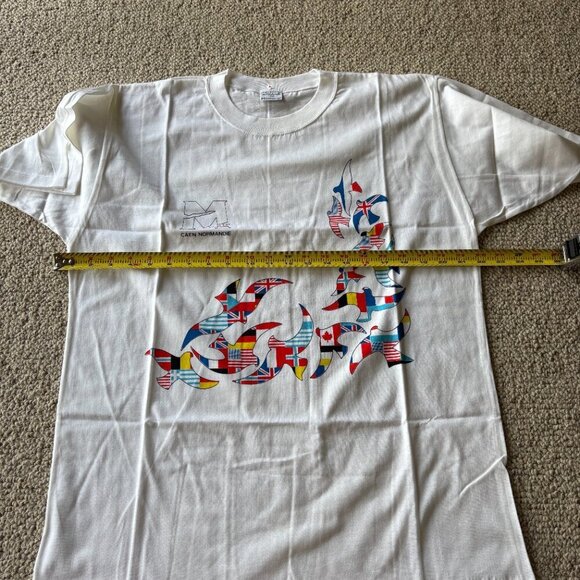🎀 Buy 2 Get 1 Free 🎀 Arkana Memorial Caen Normandie T-Shirt Made in France - Picture 6 of 7